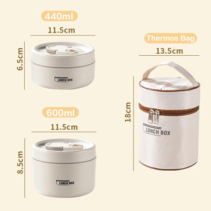 Premium Portable Thermal Lunch Box – Leak-Proof & Insulated for Work, School & Travel