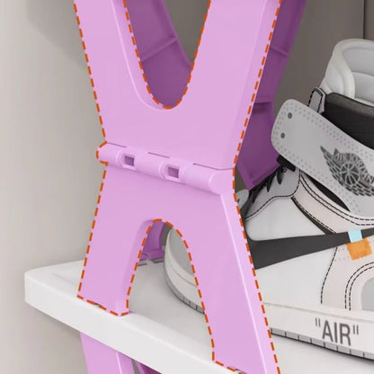 Adjustable Shoe & Item Rack – Durable 6-Tier Design