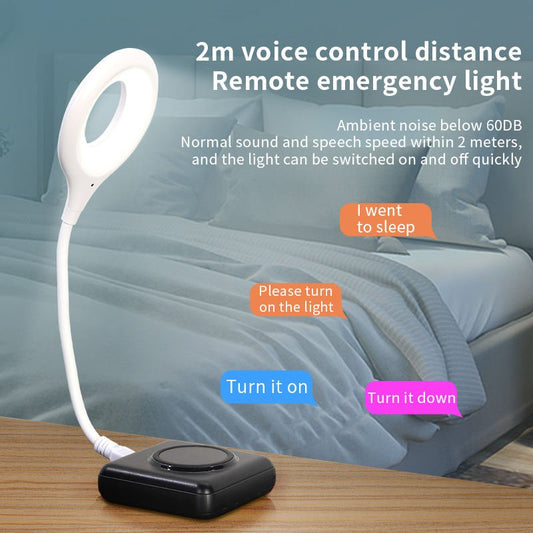 Smart USB LED Light with Voice Commands – Portable & Energy Efficient