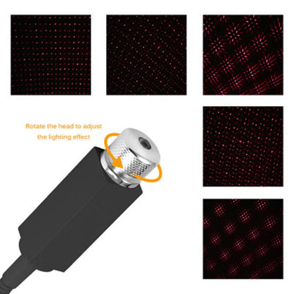 Mini LED Car Star Light – Adjustable Star Projector for Car & Home