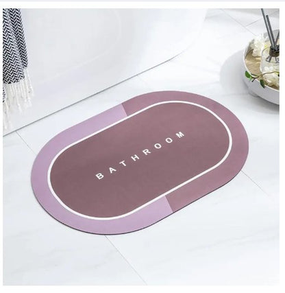 Stylish Anti-Slip Fast-Drying Bath Mat