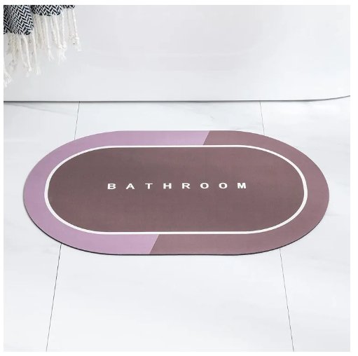 Stylish Anti-Slip Fast-Drying Bath Mat