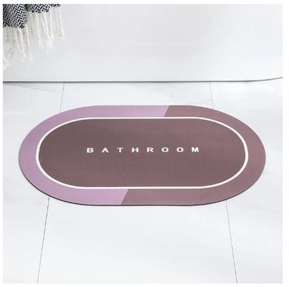 Stylish Anti-Slip Fast-Drying Bath Mat