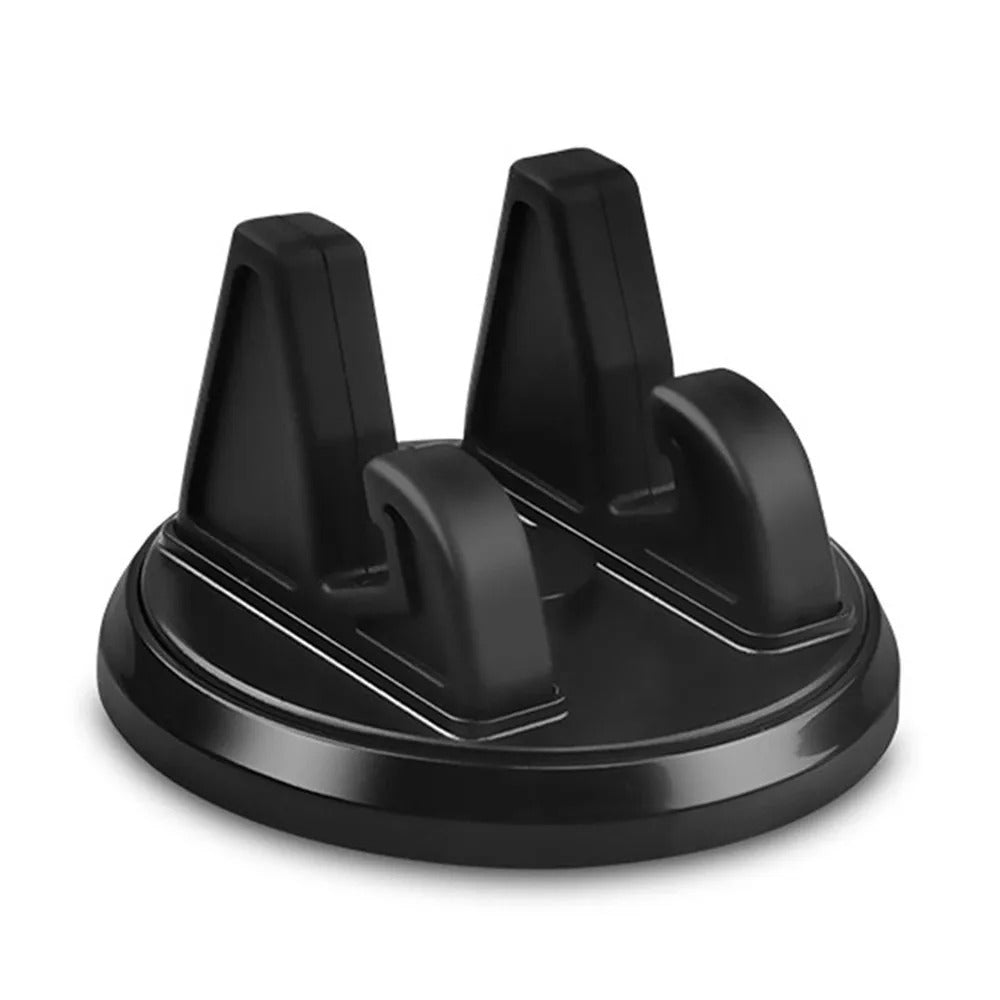 Dashboard Car Phone Holder – 360° Rotating Silicone Mount for Smartphones