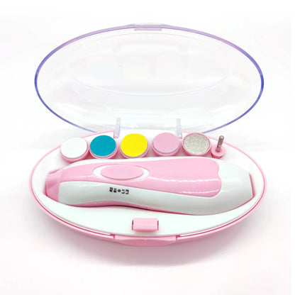 Electric Baby Nail Trimmer – Safe, Silent & Gentle Nail Care