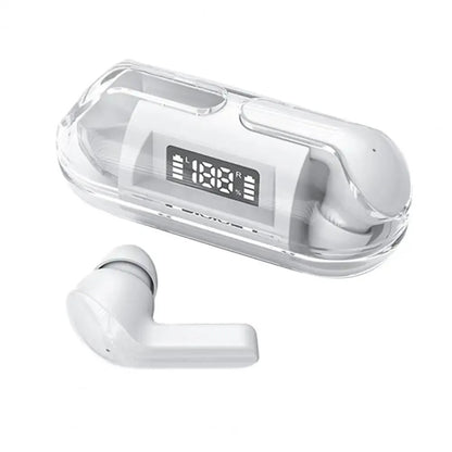 Crystal Wireless Earphones – Transparent Air 33 | Stylish, Clear & Powerful Sound
