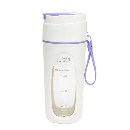 Portable Mini Juicer Blender– 340ml Rechargeable Portable Mixer