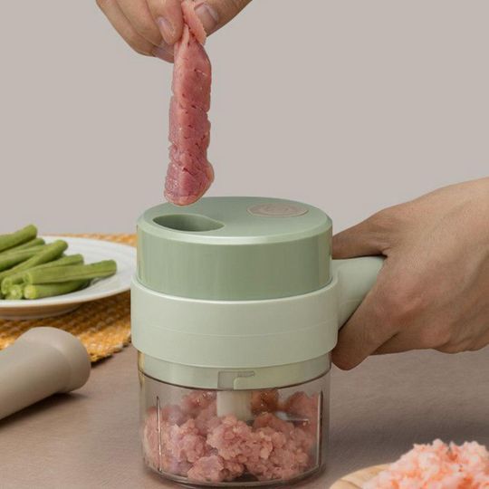 Mini Rechargeable Kitchen Chopper – Easy Chop, Blend & Puree